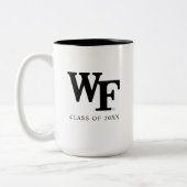 Wake Forest-universiteit | WF Tweekleurige Koffiemok (Links)