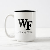 Wake Forest-universiteit | WF Tweekleurige Koffiemok (Links)