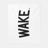 Wake Forest-universiteit | Zogboog Fleece Deken (Voorkant)