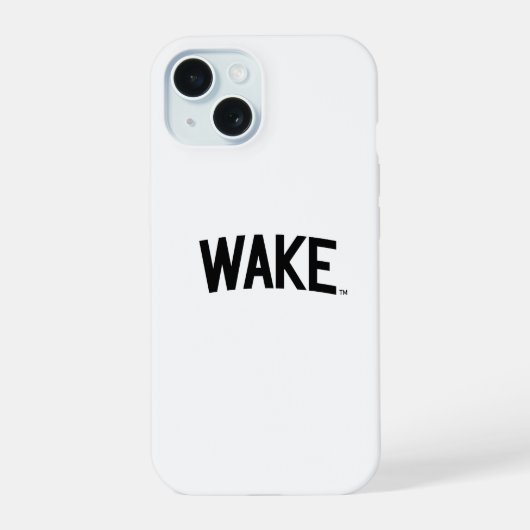 Wake Forest-universiteit | Zogboog iPhone 15 Hoesje (Achterkant)