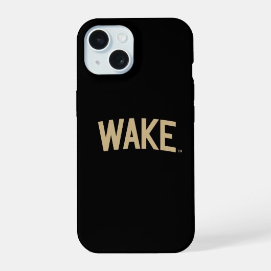 Wake Forest-universiteit | Zogboog iPhone 15 Hoesje (Achterkant)