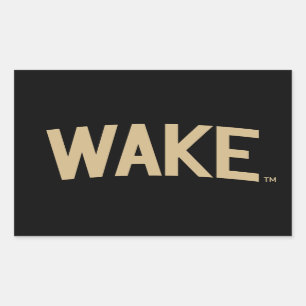 Wake Forest-universiteit   Zogboog Rechthoekige Sticker