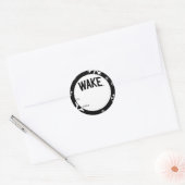 Wake Forest-universiteit | Zogboog Ronde Sticker (Envelop)