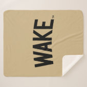 Wake Forest-universiteit | Zogboog Sherpa Deken (Voorkant (horizontaal))