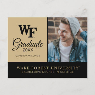 Wake Forest University | WF Aankondigingskaart