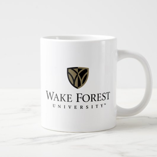 Wake Forest University Wordmark Extra Grote Beker (Rechts)