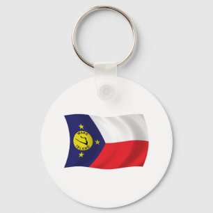 Wake Island Vlag Sleutelhanger