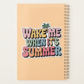 Wake Me When It’s Summer Retro Vibes Planner (Dos)