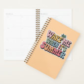 Wake Me When It’s Summer Retro Vibes Planner (Devant avec enveloppe)