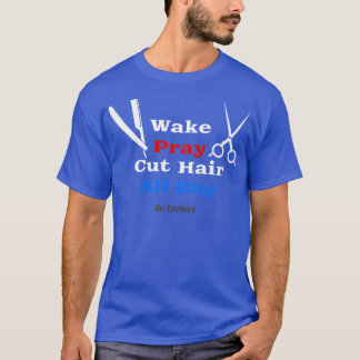 Wake Pray snijdt de hele dag door T-shirt