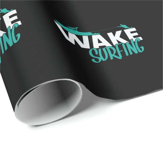 Wake Surfing Cadeaupapier (Rol Hoek)