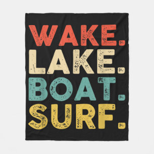 Wake Surfred Wake Surf Wake Surfing Rope Surf Fleece Deken