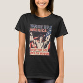 Wake Up America Roe tegen Wade T-shirt (Voorkant)