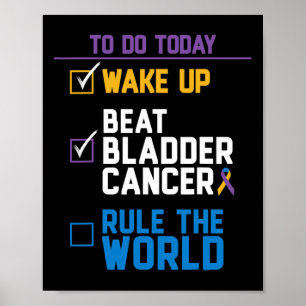 Wake Up Beat Blaaskanker Regel de Wereld 1 Poster