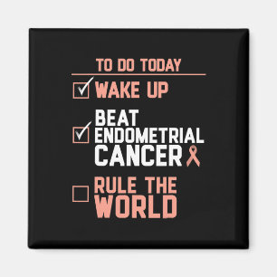 Wake Up Beat Endometriumkanker Regel de wereld Magneet