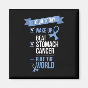 Wake Up Beat Maagkanker Regel de Wereld 1 Magneet