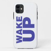 Wake Up Blue Case-Mate iPhone Case (Achterkant)