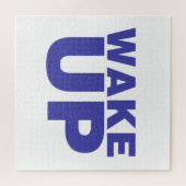 Wake Up Blue Legpuzzel (Horizontaal)