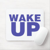 Wake Up Blue Muismat (Met muis)