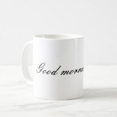 Wake Up Happy! Good Morning!! Mug (Devant gauche)