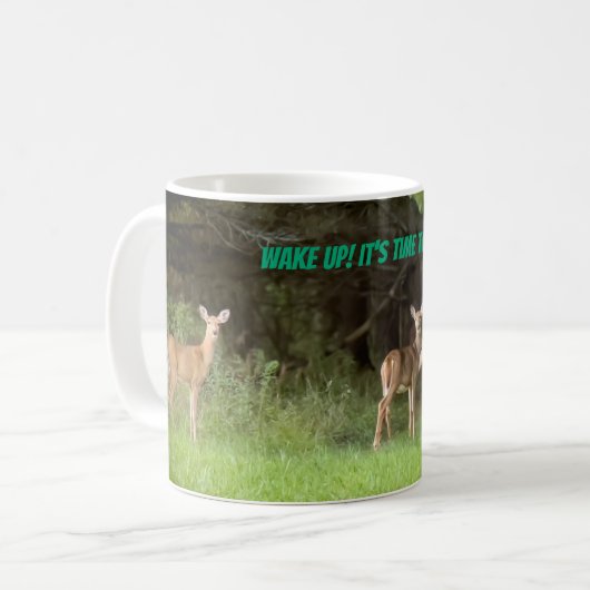Wake Up! Its Time To Hunt Mug (Devant gauche)