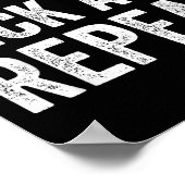 Wake Up Kick Repea,funny Quote Workout Motivation  Poster (Hoek)