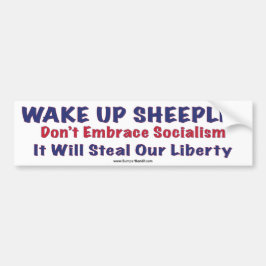 Wake Up Sheeple Bumpersticker