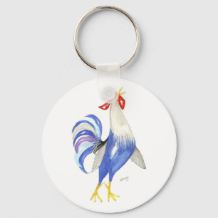 WAKE-UP-tijd — roostersleutelhanger Sleutelhanger