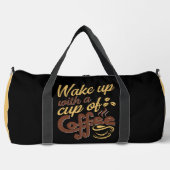 Wake Up With Coffee Graphic  Plunjezak (Voorkant)