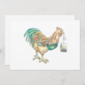 Wake Up WIth Tea Kaart (Voorkant / Achterkant)