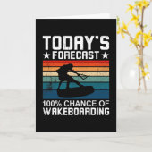 Wakeboard en Wakeboarding Forecast Kaart (Gele Bloem)