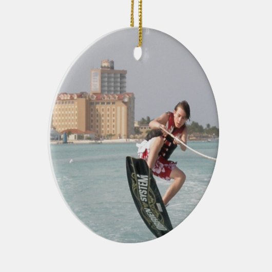 Wakeboard Jump Ornament (Rechts)