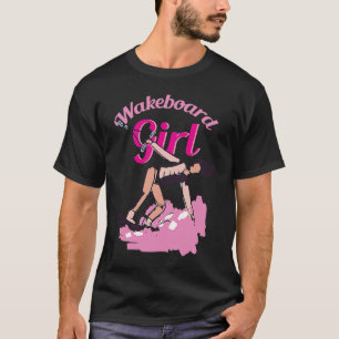 Wakeboard Meisje Wakeboarder Watersport T-shirt