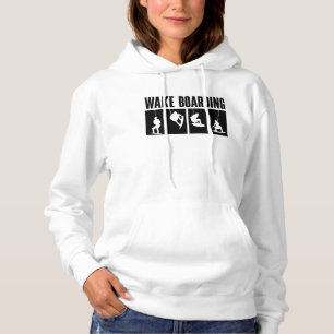 Wakeboard Wake Boarding Wakeboarder Hoodie