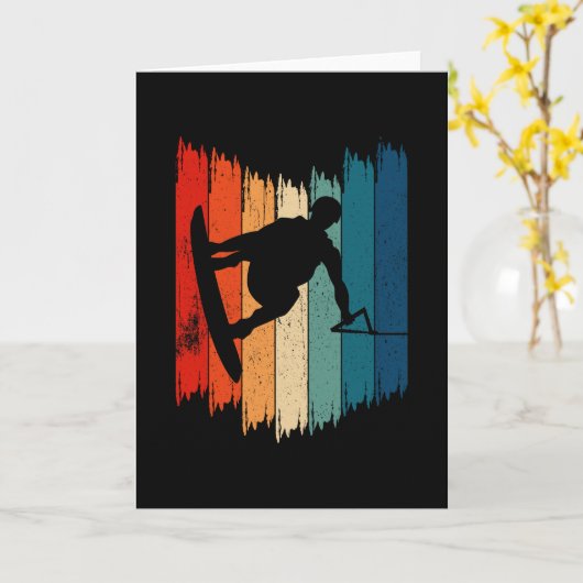 Wakeboard Wakeboarding Kaart (Gele Bloem)