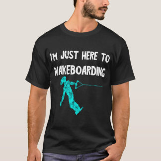 Wakeboard water ski wakeboarden water t-shirt