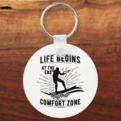 Wakeboard | Zee van Waterski Wakeboard Sleutelhanger (Voorkant)