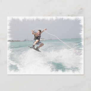 Wakeboarding Briefkaart