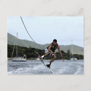 Wakeboarding Briefkaart