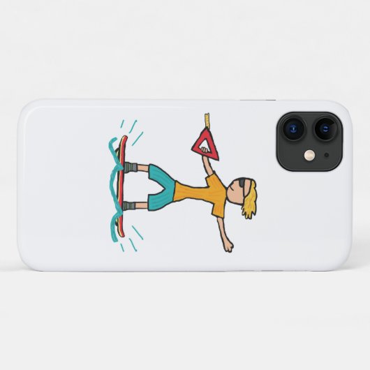 Wakeboarding Case-Mate iPhone Case (Achterkant (horizontaal))