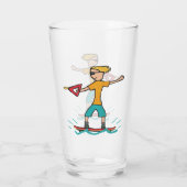 Wakeboarding Glas (Achterkant)