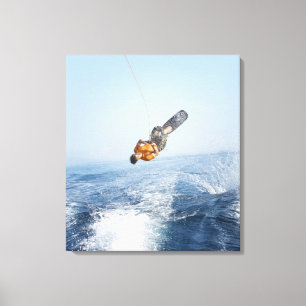 Wakeboarding Stunt Canvas Afdruk