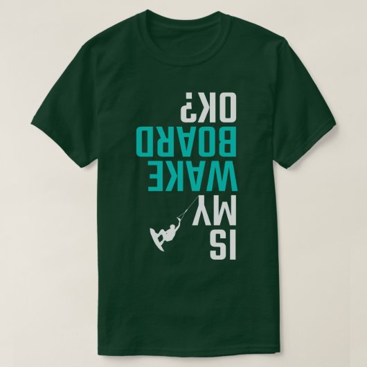 wakeboarding t-shirt (Design voorkant)