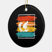  Wakeboarding Wakesurfing Wakesurfer Keramisch Ornament (Links)