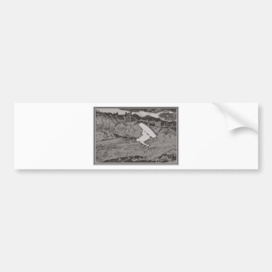 Wakeboardtoon Bumpersticker (Voorkant)