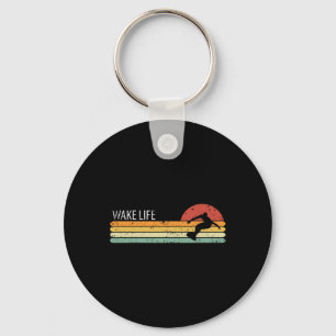 Wakesurfen Leven Wakesurf Wakesurfer Vintage Retro Sleutelhanger