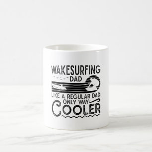 Wakesurfing Dad Cooler Wakeboarding Wakeboarder Koffiemok