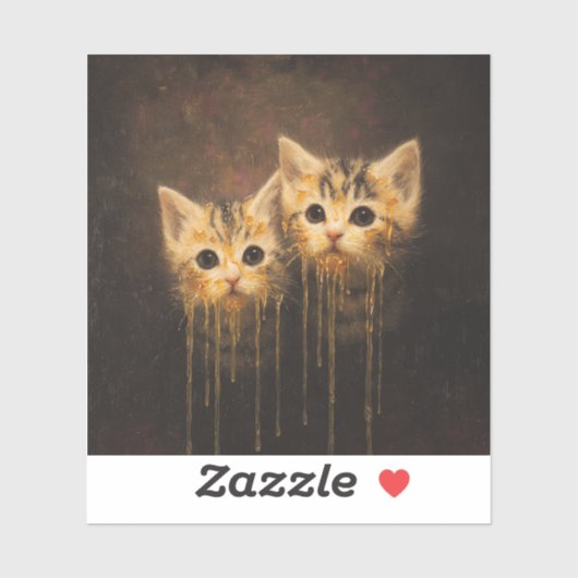 Waking Wain — Gothic Fine Art Sticker (Vel)