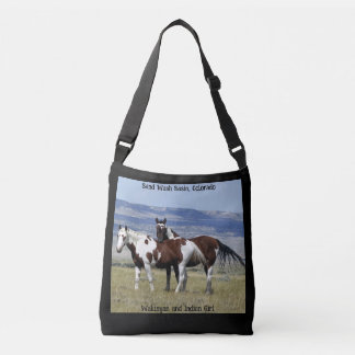 Wakinyan en Indiase Meisje Canvas tas