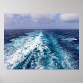 Wakker cruiseschip poster